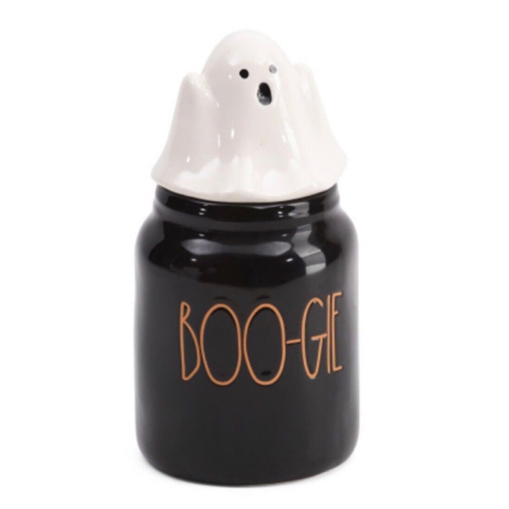 NEW Rae Dunn “BOO-GIE  Ghost Canister 👻